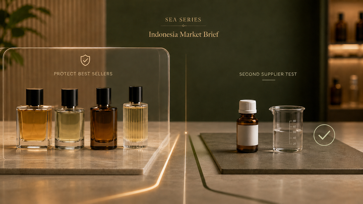 Second Fragrance Oil Supplier for Indonesian Perfume Brands: Test Without Risking Best Sellers