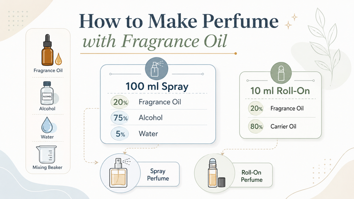 How to Make Perfume with Fragrance Oil