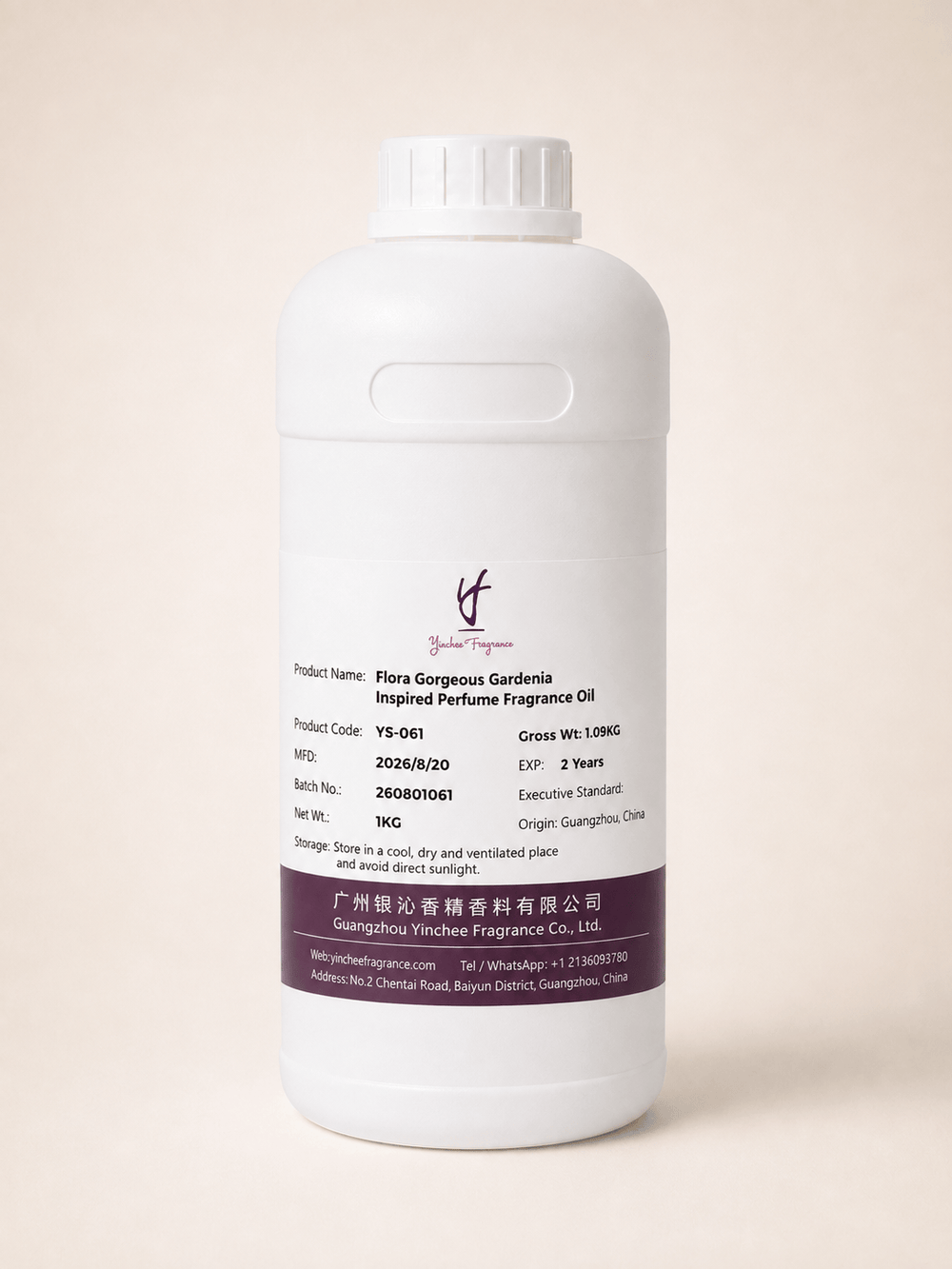 Flora Gorgeous Gardenia Inspired Perfume Fragrance Oil